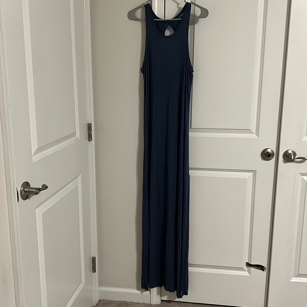 Blue express maxi dress size s